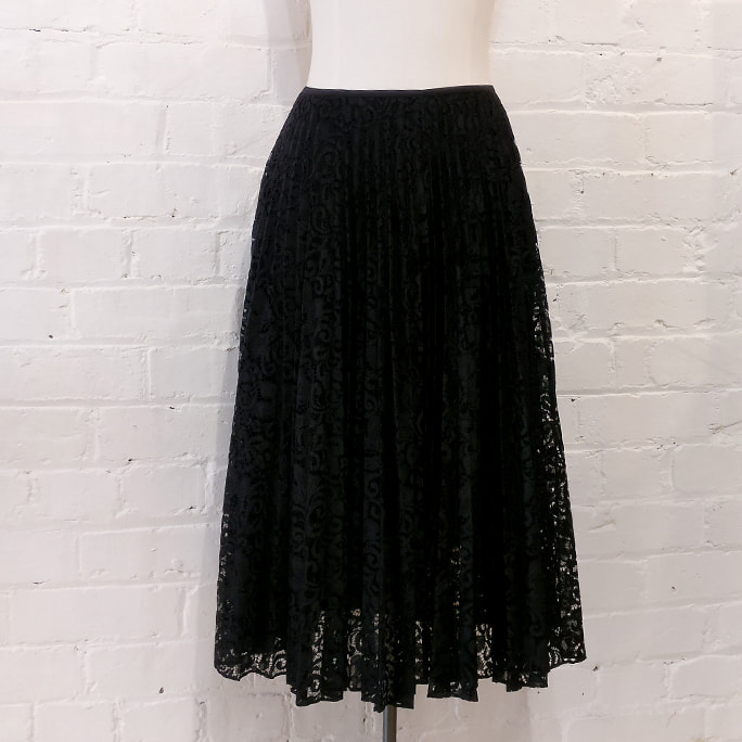 Theory pleated lace skirt, size M, $180 NZD