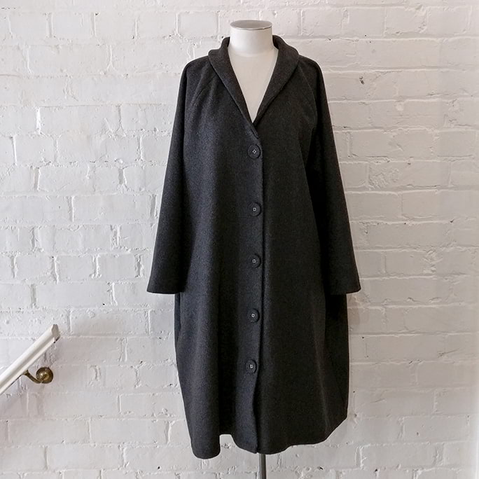 Eva's Sunday swing coat, size L, $200 NZD
