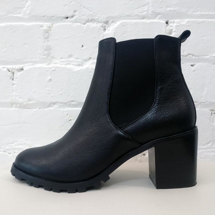Ankle boots with flex technology rubber sole. Brand new and unworn.