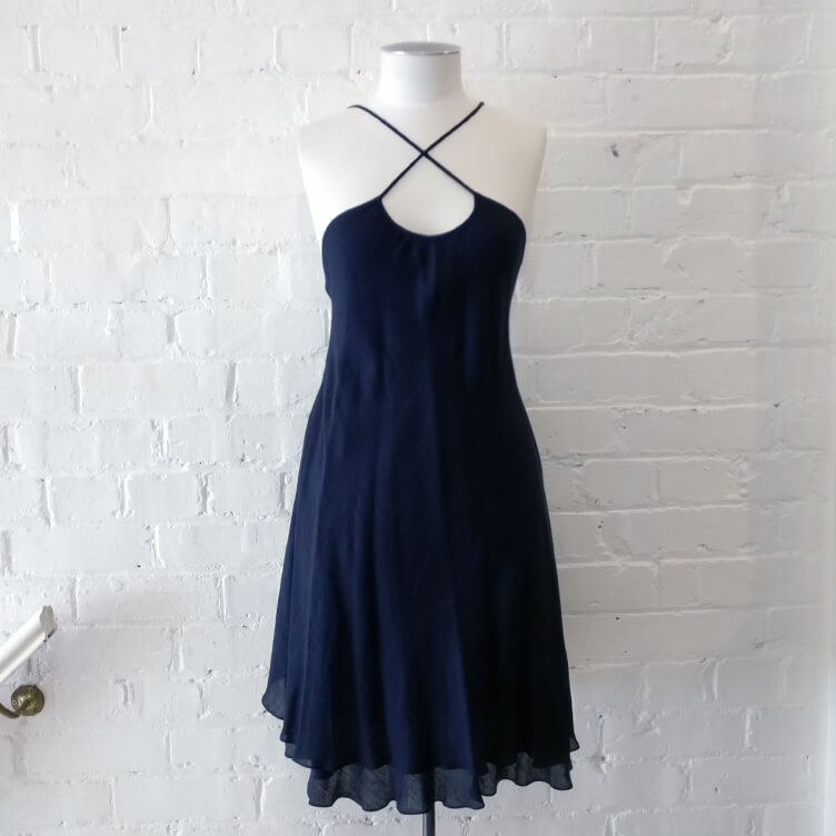 Emporio Armani strappy sun dress, size 38, $180 NZD