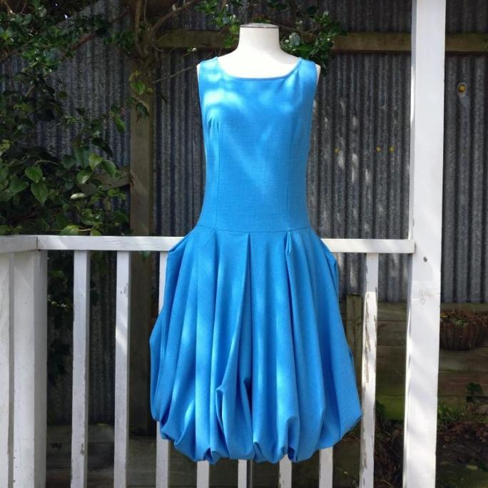 Viva Les Marionettes dress with fully lined puff skirt.