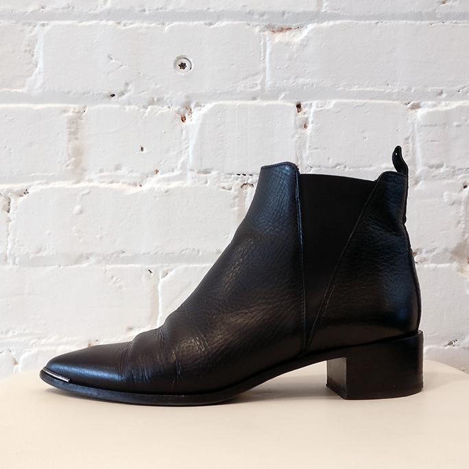 "Jensen" leather ankle boot.
