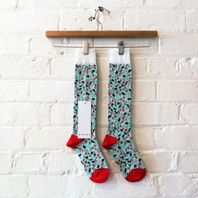 Calf sock. Unworn, original price tags still on!