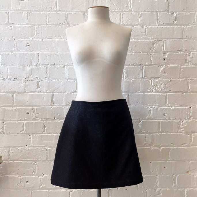 Mini skirt.