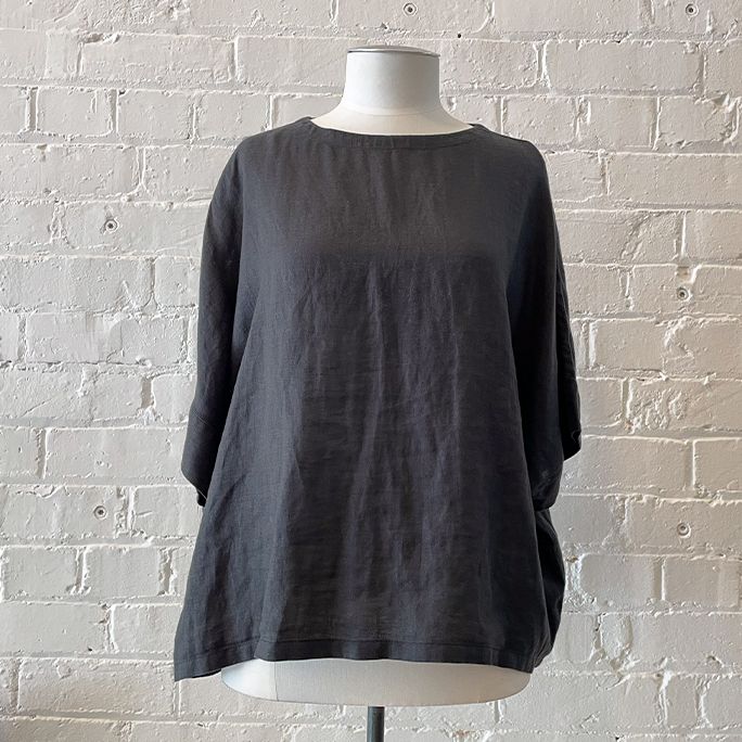 Batwing hemp top.
