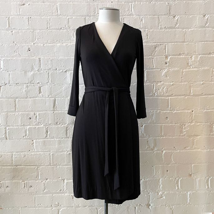 Iconic wrap dress.